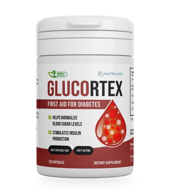 Glucortex Kapseln in der Dose mit 20 Stück